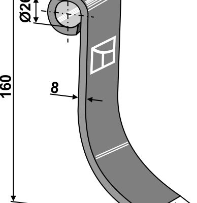 Flail 160x35mm