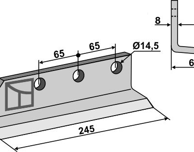 Trencher blade