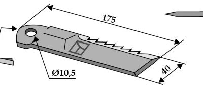 Counter-blade