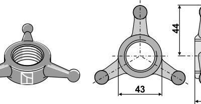Locknut star-delta