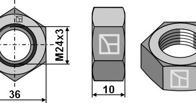 Hexagon locknut