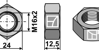 Hexagon locknut