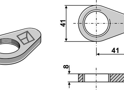 Locknut - standard