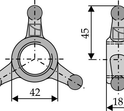 Locknut star-delta