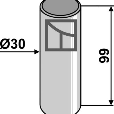 Pin Ø30