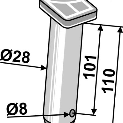Pin Ø28