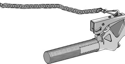 Automatic hook M36x3
