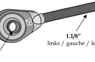 Tie-rod Ø20
