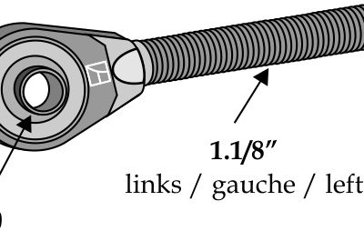 Tie-rod Ø20