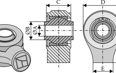 Ball joint terminals for top-links to be welded