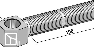 Articulated spindle Ø28