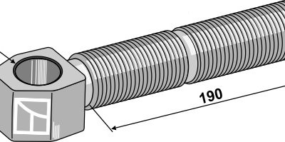 Articulated spindle Ø28