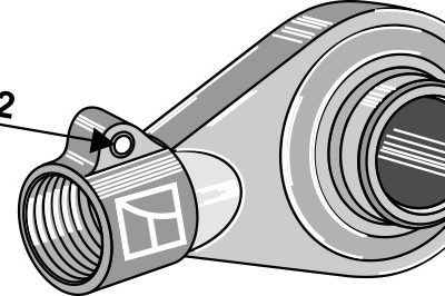Tie-rod with fixing lever seat