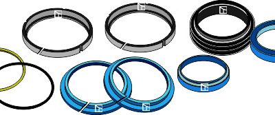 Sealing kit for hydraulic top-links produced from 96 until today
