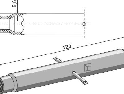 Tube M24x2,5