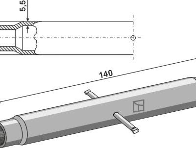 Tube M24x2,5