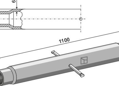 Tube M36x3