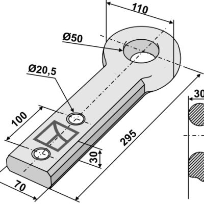 Trailer coupling ring