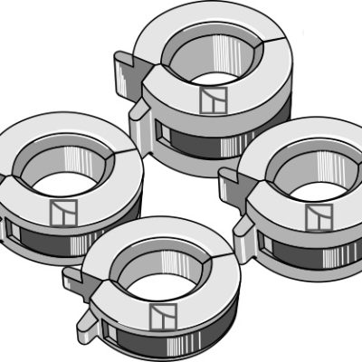 Set consists of 4 clips