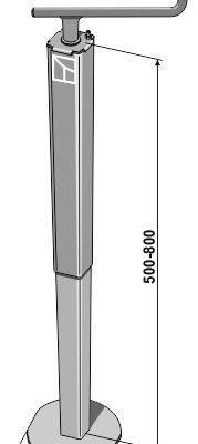 Parking jack 50x50