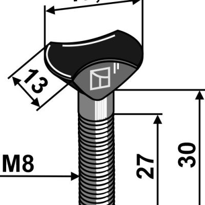 Chain-bolt