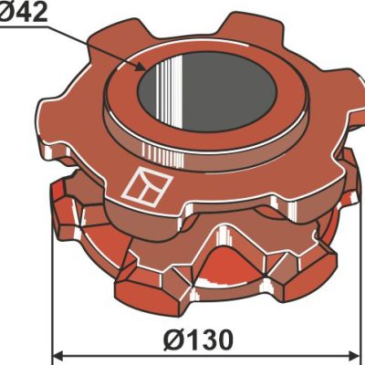 Chain sprocket Ø130