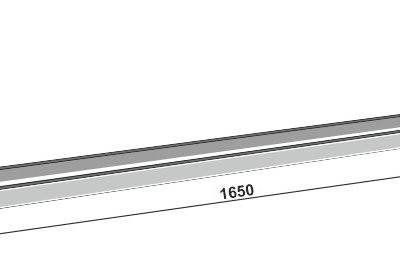 Scraper floor rail