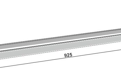 Scraper floor rail
