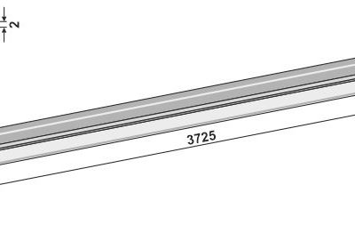 Safety rail for chain