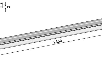 Safety rail for chain