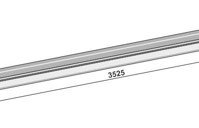 Safety rail for chain