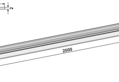 Safety rail for chain