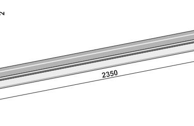 Safety rail for chain
