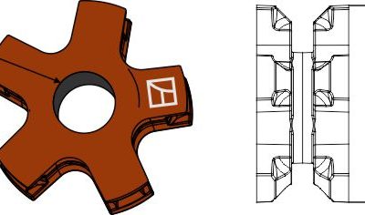 Chain sprocket Ø 115