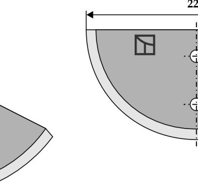 Fodder mixer knives