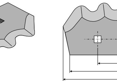 Fodder mixer knives