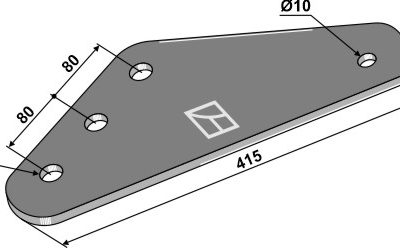 Support plate