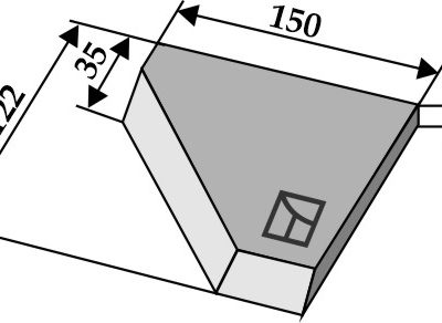 Right-side corner knife