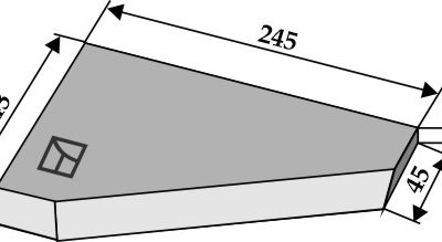 Left-side corner knife