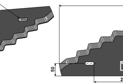 Food mixer knives - hard metal faced