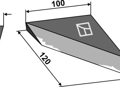 Left-side corner knife