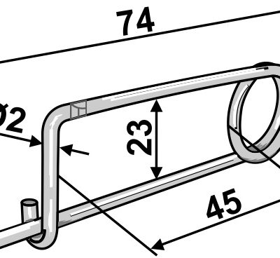 Safety-pin