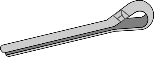 Split pin 70x6