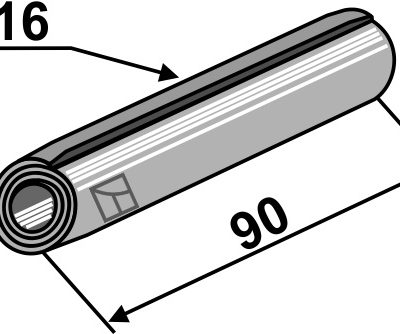 Dowel pin Ø16x90