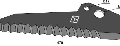 Silage knive 470mm