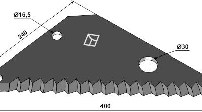 Silage knive 400mm