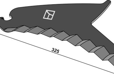 Round baler knife 325mm