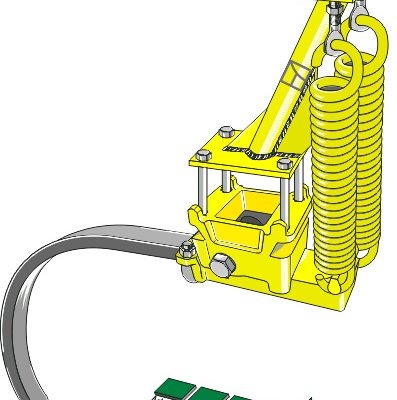 Cultivator springiness compl. with C-Tine