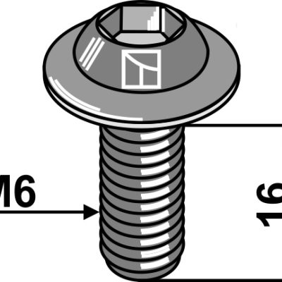Fastening screw - 10.9