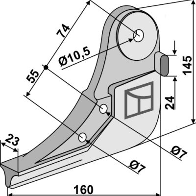 Seed share, model Monopill